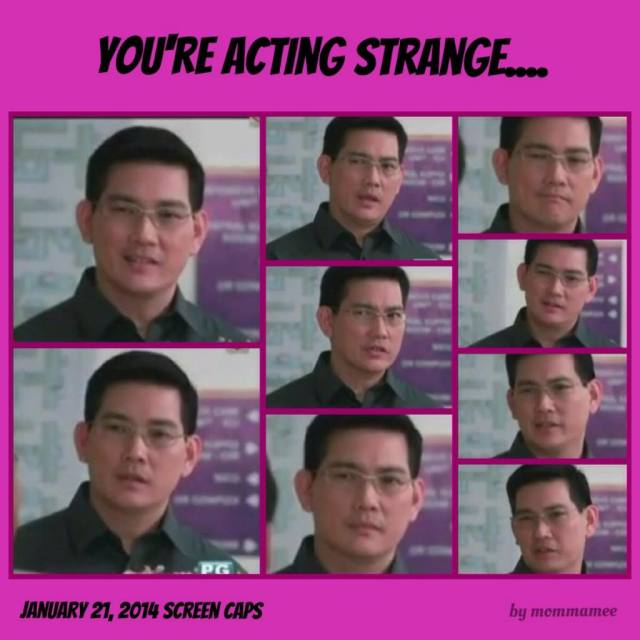 1-21bYou’re acting strange